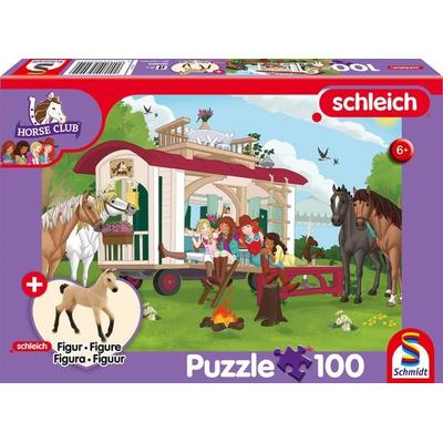 Horse Club, Hannoveraner Fohlen, Falbe (AT), 100 Teile, mit Add-on (eine Original Figur)