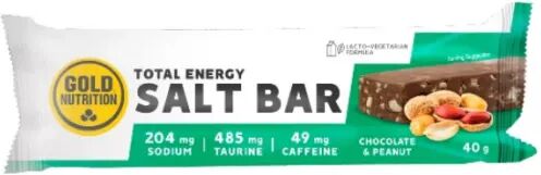 Gold Nutrition Salt Bar Chocolate and Peanuts 40g