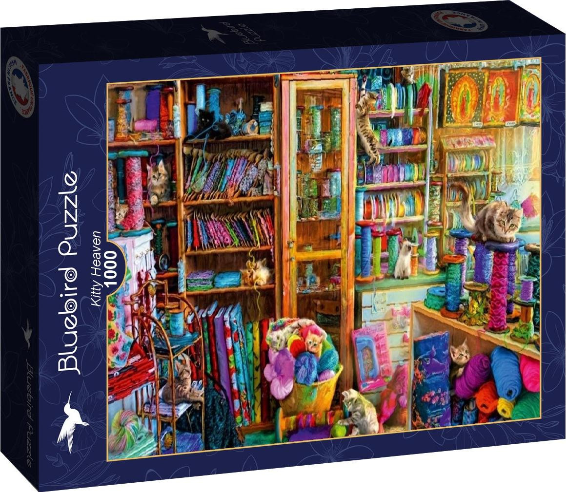 Bluebird Puzzle Kitty Heaven kattenpuzzel met 1000 stukjes