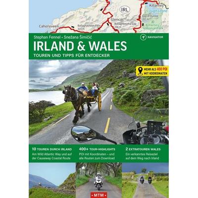 Irland & Wales, Taschenbuch von Stephan Fennel,Snežana Šimičić, MoTourMedia, 978-3-939997-37-5