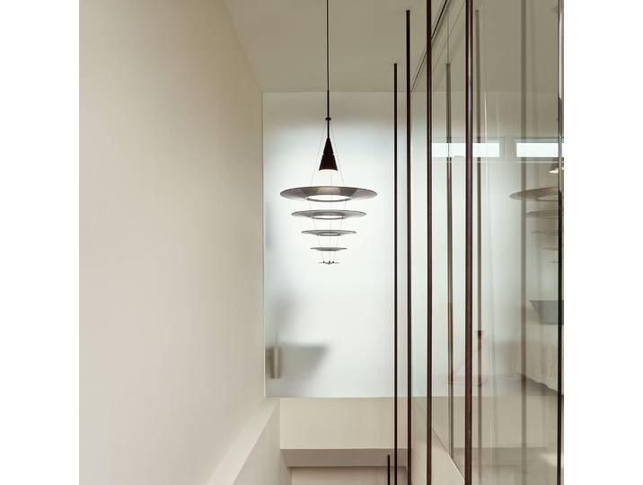 Enigma 425 Pendelleuchte Black - Louis Poulsen - Wohnzimmer - Design - Metall - Einflammig