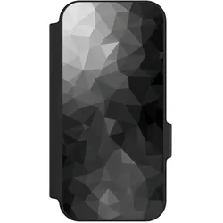 Nivocase Klapphülle für Google Pixel 11 Handyhülle aus Kunst Leder NIVOflip schwarz Mosaik Muster (Google Pixel 11), Smartphone Hülle, Schwarz