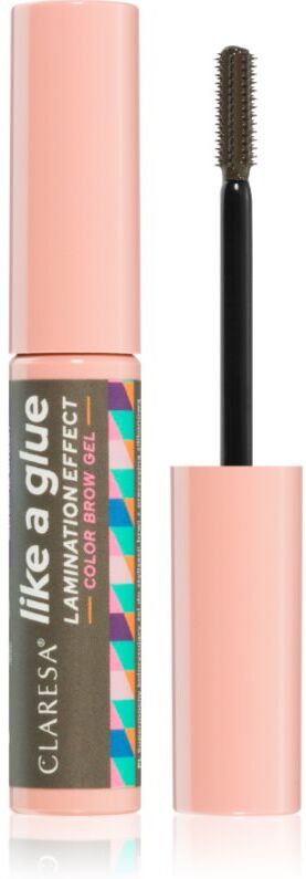 Claresa Like a Glue Lamination Effect long-lasting eyebrow gel shade 01 Taupe 8 g