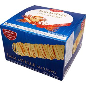 Mamma-Lucia Nudeln Pasta Classica Tagliatelle All Uovo, Hartweizen, 2 kg