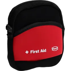 Flawa, Erste Hilfe Set, Freizeit Apoth Neopr Etui schw rot