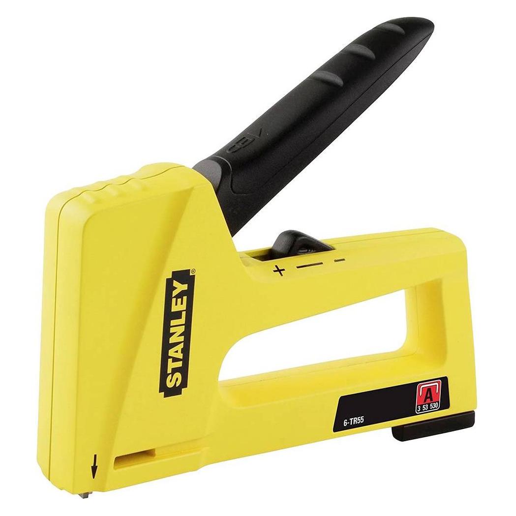 Stanley 6-TR55 STHT6-70409 Handtacker Klammerntyp Typ A Klammernlänge 4 - 14 mm (Tacker) (STHT6-70409)