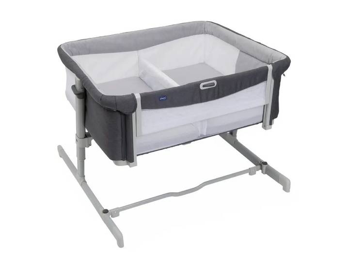 Artsana Beistellbett Beistellbettchen Chicco Next2Me Twins Magnet Grey