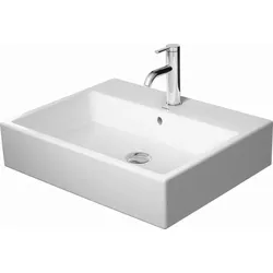 Duravit Vero Air Aufsatzwaschtisch 2352600060 weiss, 60x47cm, Rückwand glasiert, ohne Hahnloch
