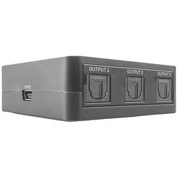 LINDY 70480 3 Port Toslink-Splitter Schwarz