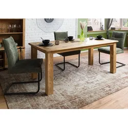 Esstisch Mango 180x90x76 natur lackiert RAILWAY #1001