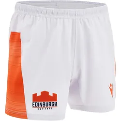 Macron, Herren, Sporthose, Kurze Aussen Edinburgh Rugby 2024/25 (XL), Mehrfarbig, Weiss