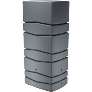 Prosperplast Regentonne Aqua Tower, 650 Liter, 78 x 57 x 165cm (B/T/H), grau