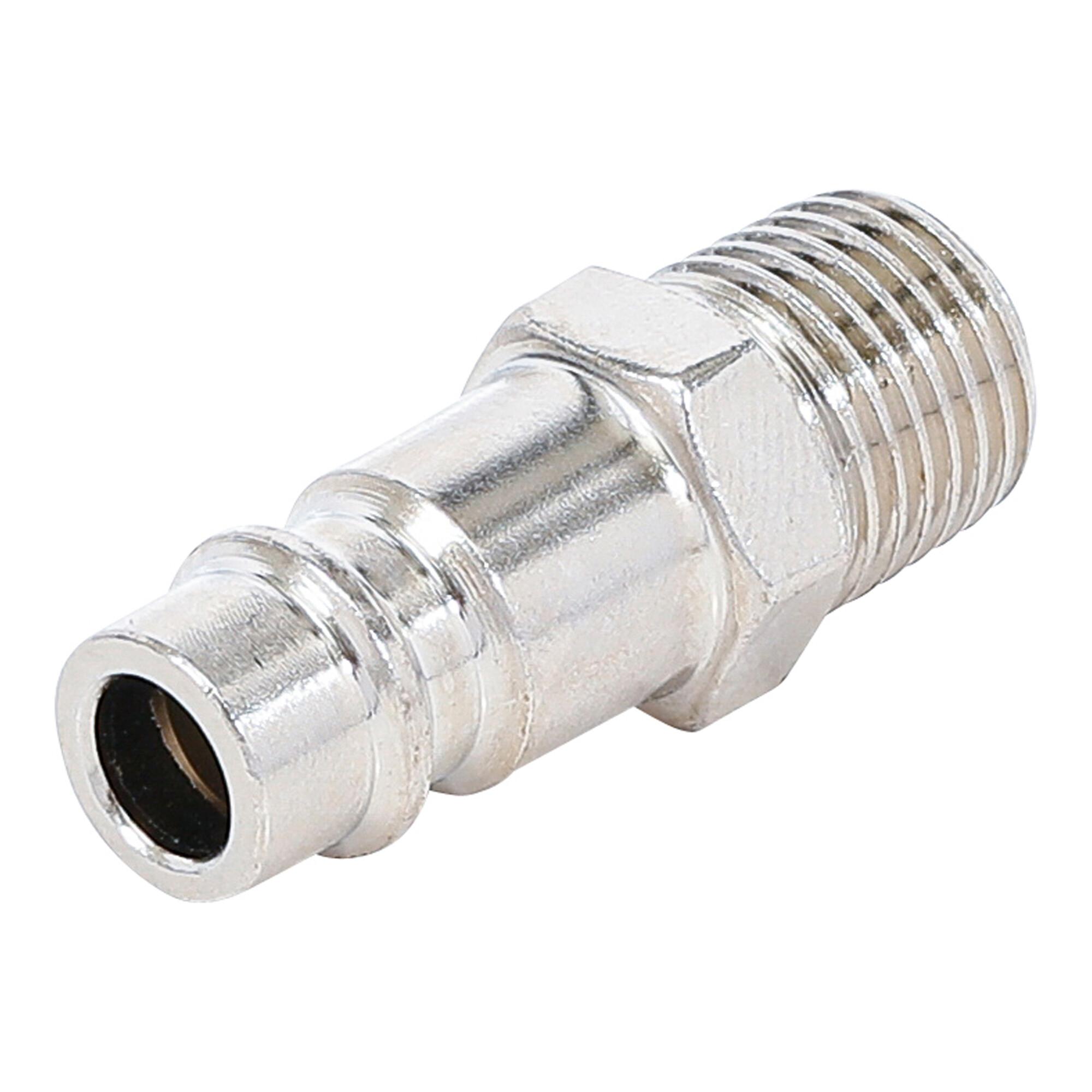BGS Druckluft-Stecknippel 3222-1, 6,3 mm (1/4") Außengewinde ; BGS technic)