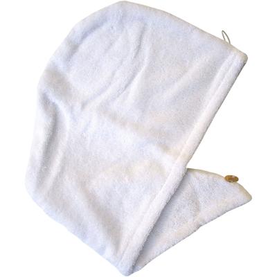 Turban-Handtuch DYCKHOFF "Opal Turban-Handtuch", weiß, B:25cm L:70cm, Frottier, Frottier, Handtücher