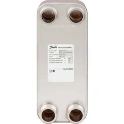 Danfoss Wärmeübertrager, XB12H-2, 112 Platten, Culot, 25Bar, G1