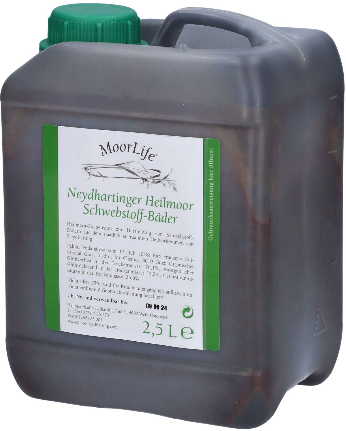 Moorlife Neydhart.moor-Bad Schwebstoff 1 2.50L 2,5 l Bad