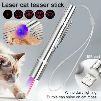 Uplift Essentials 3 in 1 Multifunctional Laser Pointer & Interactive Cat Toy 3 in 1 Multifunctional Laser Pointer & Interactive Cat Toy