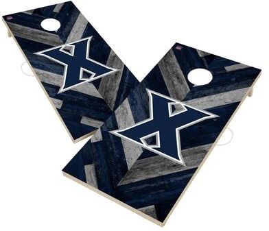 Skip's Garage Xavier University Musketeers Cornhole Board Set