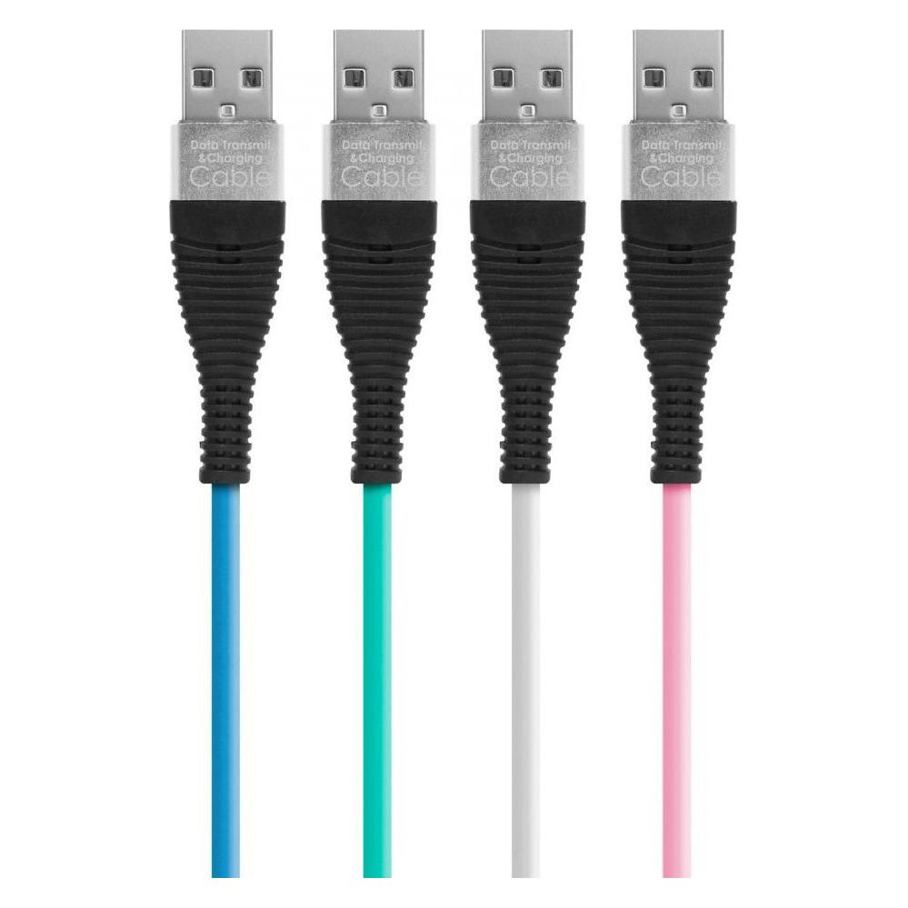Delight Android -Datenkabel Silikonbeschichtung 2m (gemischte Farbe) (2 m, USB 2.0) (54828516)