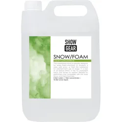 Showgear Snow/Foam Concentrate 5 litre 5 Liter - wasserbasiert