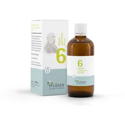 Schüßler-Salz Nr. 6 Kalium sulfuricum D6 100 ml Tropfen