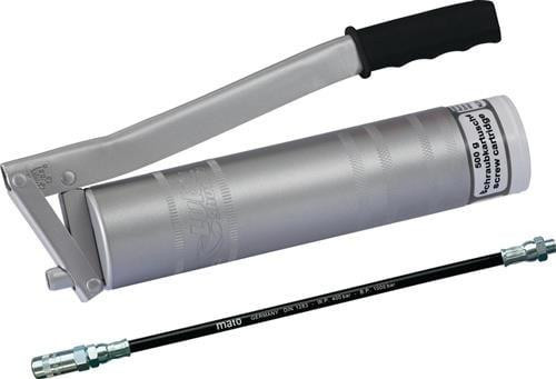 MATO Handmatige vetpers System Rainer voor Lube-Shuttle schroefpatronen, 500 gram