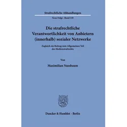 Nussbaum:Die strafrechtliche Verantwort, Fachbücher von Maximilian Nussbaum