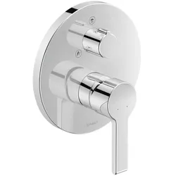Duravit B.2 Wannenarmatur B24210012010 chrom, Unterputzarmatur, mit Umstellung