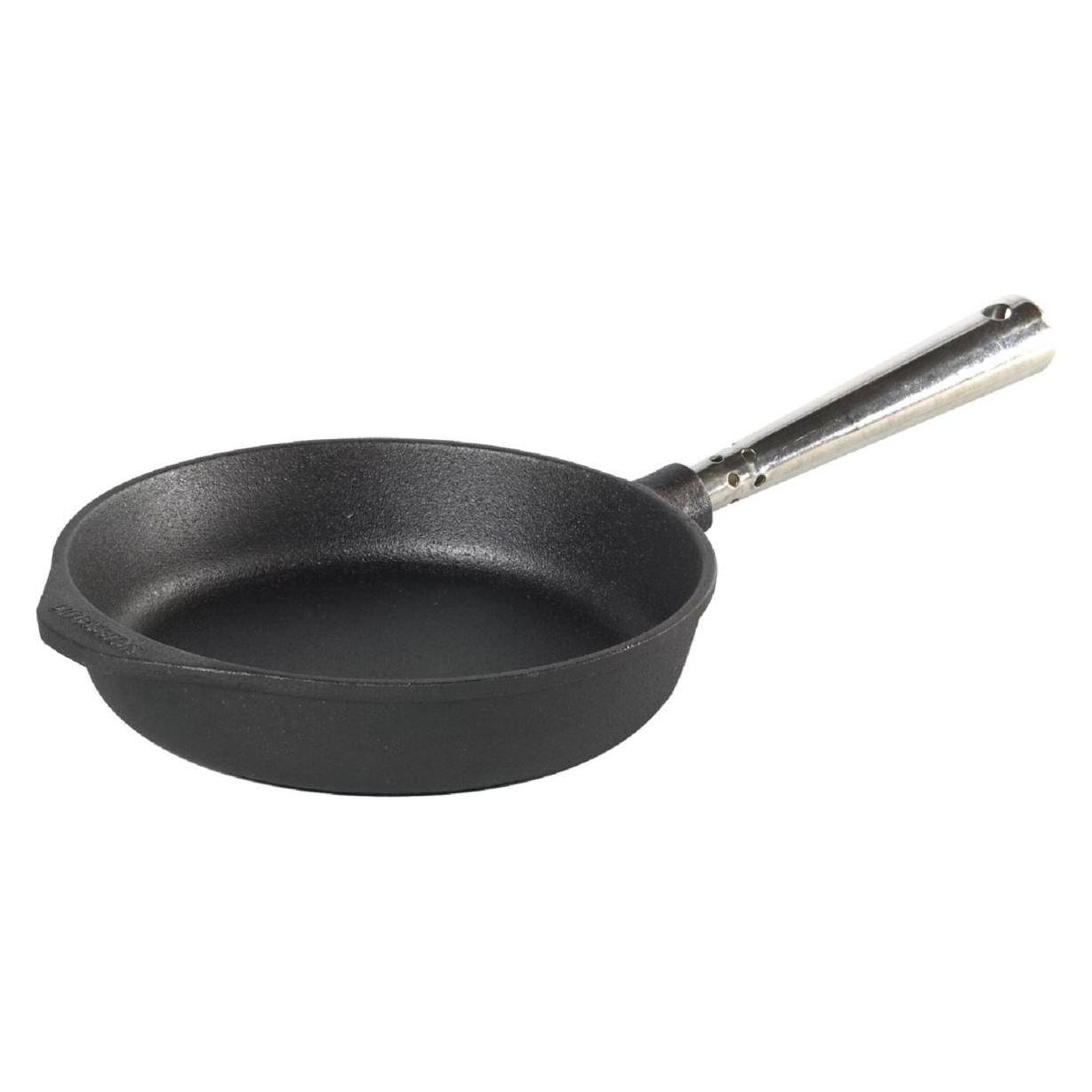 Skeppshult Gusseisen Pfanne 20 cm Stahlgriff (Bräter + Schmortopf, Gusseisen) (0002)