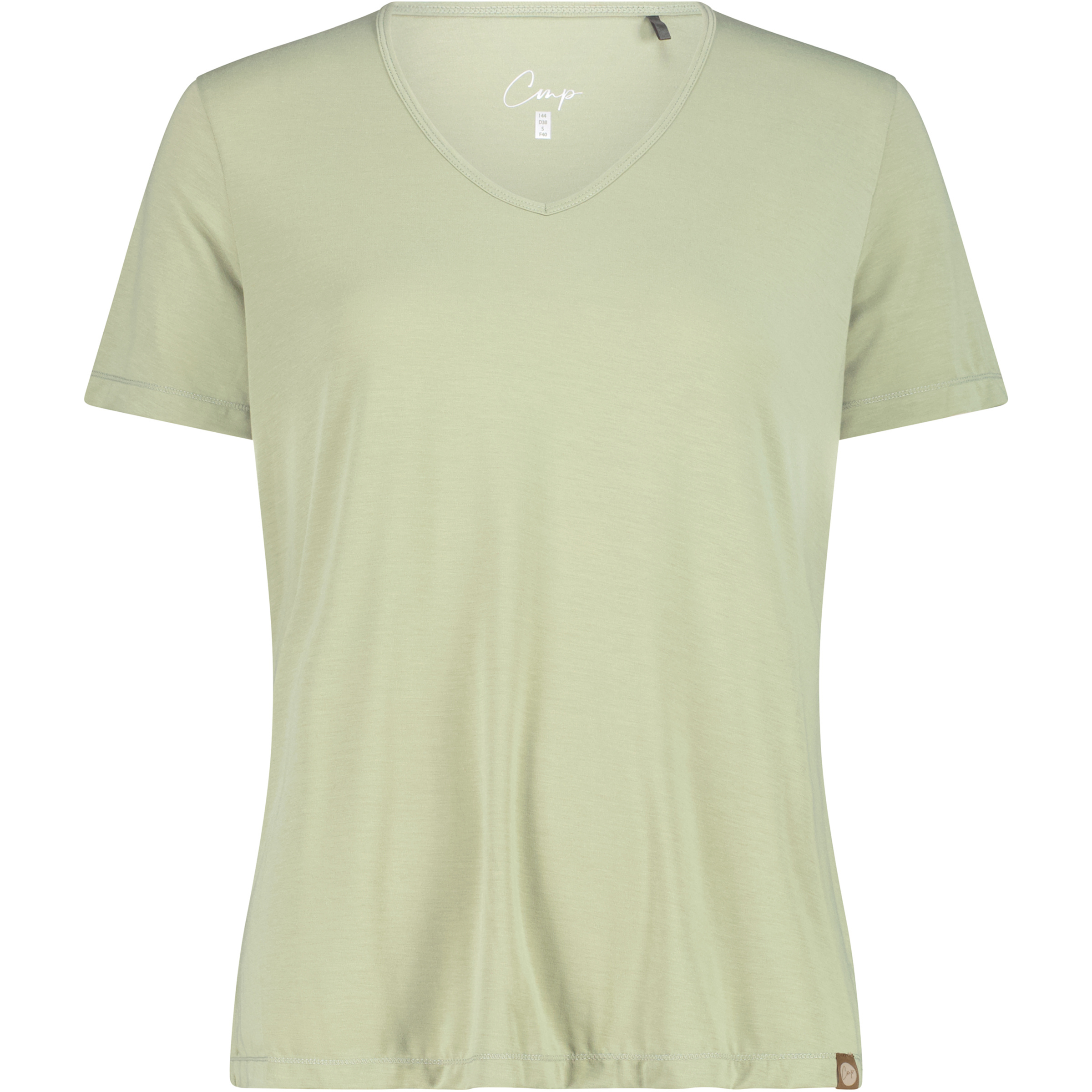 CMP Damen T-Shirts gruen Größe XXS Lifestyle Elastisch