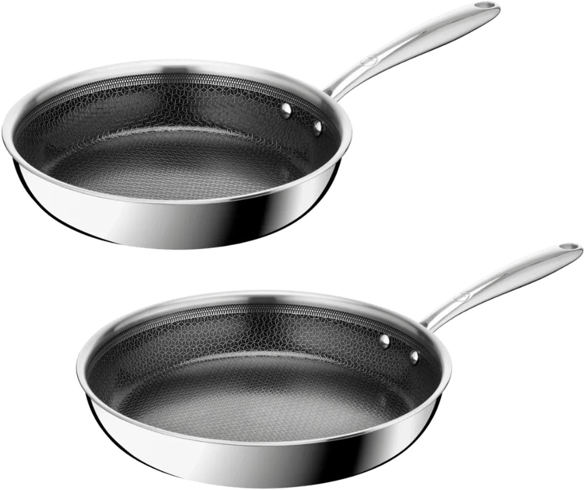 Tefal Master keramische koekenpannenset 24/28 cm - Geschikt voor inductie - Krasbestendig