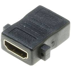 Lyndahl LKPA008 HDMI Adapter [1x HDMI-Buchse - 1x HDMI-Buchse] Schwarz vergoldete Steckkontakte