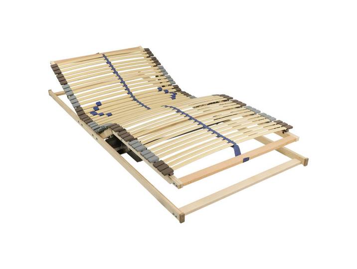 Sembella Lattenrost, Holz, Buche,Birke, Buche, Schichtholz, 7-Zonen, 80x200 cm, Federleisten mit Triokappen, Mittelgurt, individuelle Liegehärteeinstellung, verstellbar, Motorverstellung, alternative Größen erhältlich, Schlafzimmer, Lattenroste, Lattenrost elektrisch