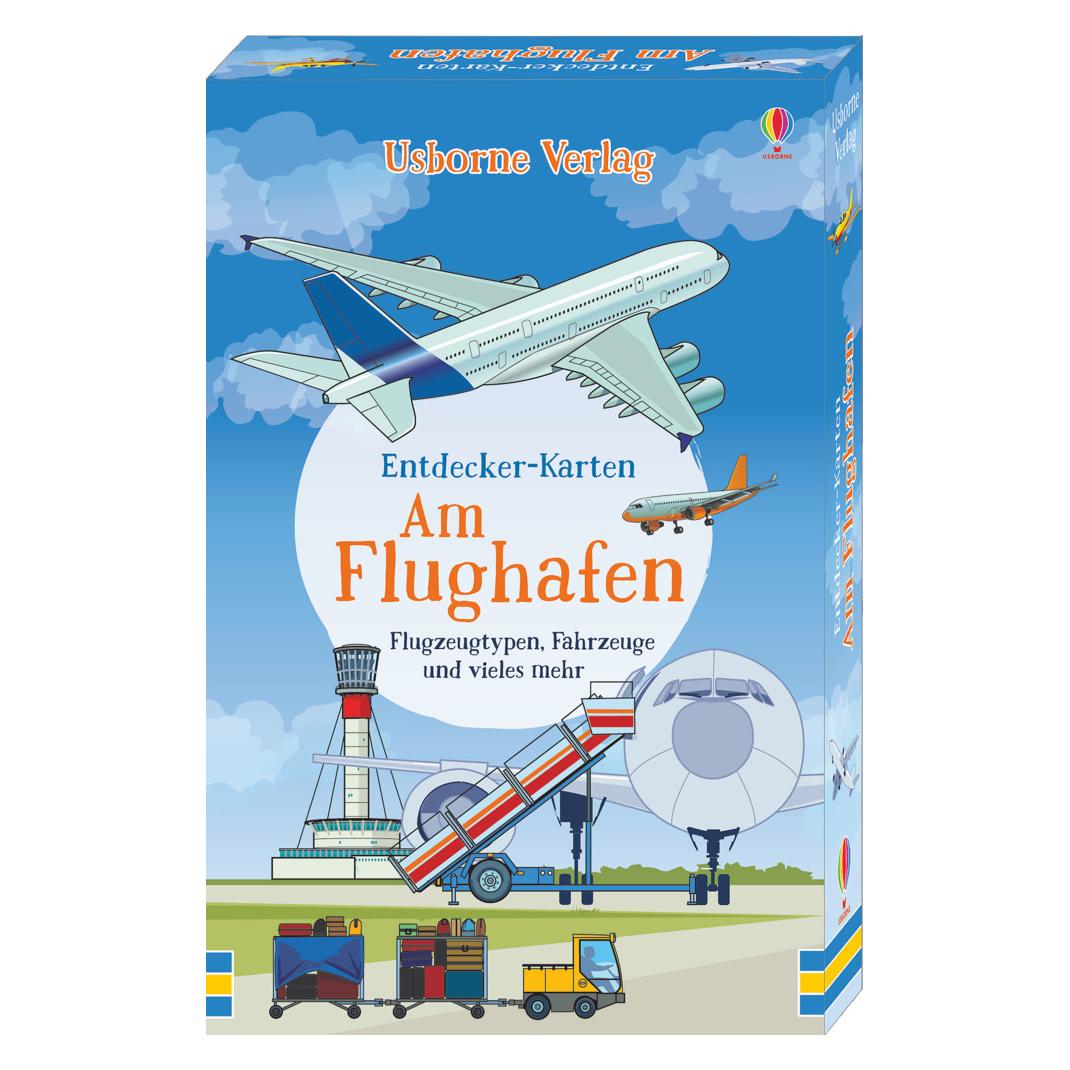 Usborne Publishing Entdecker-Karten: Am Flughafen (40573463)