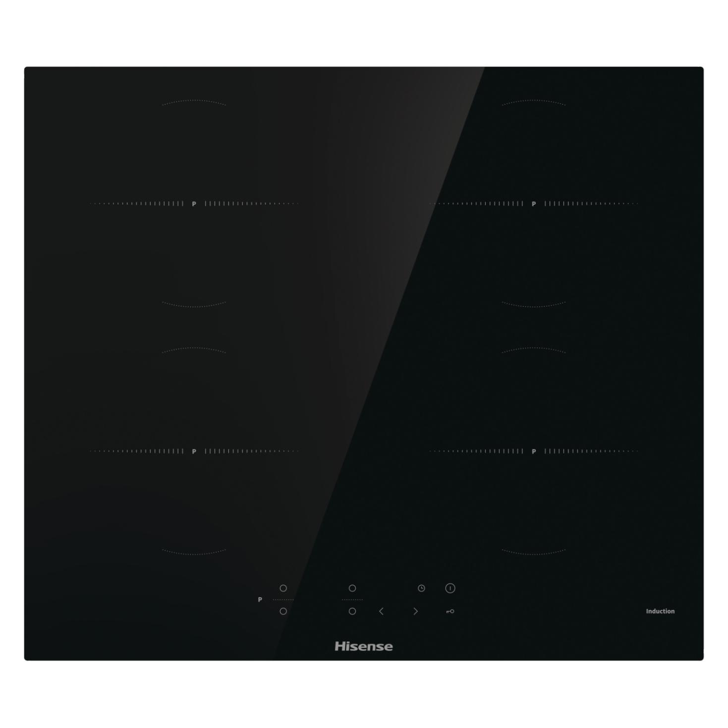 Hisense HI6401BSCE Induktionskochfeld 59cm (59 cm, Induktionskochfeld) (HI6401BSCE)