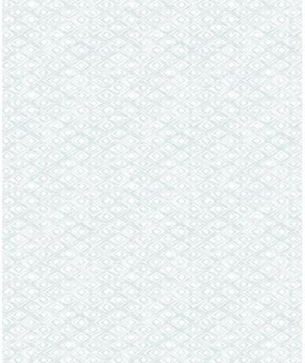 Decorline Delilah Aqua Diamond Wallpaper - 21in x 396in x 0.025in