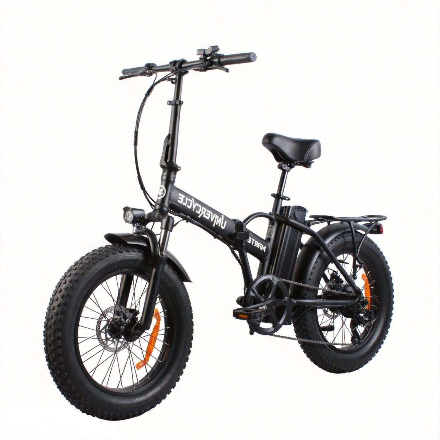 UNIVERCYCLE B3 Elektrofahrrad - Akku 48V13Ah 20" Reifen Hydraulische Scheibenbremse - Schwarz