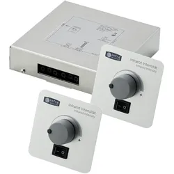 Infraworld Steuerung Easy Control 2 – Sauna (2 Regler, 2 Strahler anschließbar)