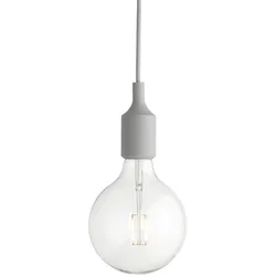 Muuto E27 LED Pendelleuchte, hellgrau
