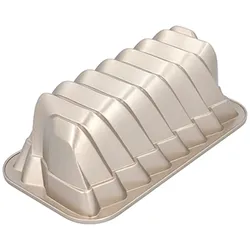 Birkmann Backofenform Novella CONTOURA ivory, Backform, Gold