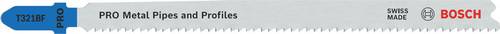 Bosch Accessories 2608655098 PRO Metal Pipes and Profiles T321BF Stichsägeblatt, 132 mm, 2-tlg. 2 St.
