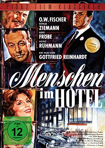 Gottfried Reinhardt - Menschen im Hotel - Ausgezeichnete Verfilmung des Weltbestsellers mit Heinz Rühmann, Gert Fröbe und O.W. Fischer (Pidax Film-Klassiker) - Preis vom 09.10.2026 07:28:09 h