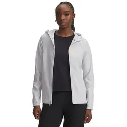 UNDER ARMOUR Damen Jacke UA OUTRUN THE STORM JKT, Größe L in Silber Silber