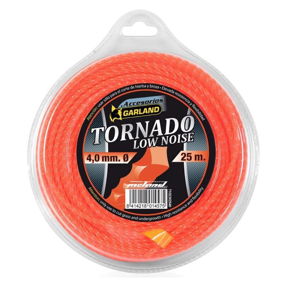 Garland Abschneidefaden Tornado X 71023X2540 25 M 4 Mm Niedriger Geräuschpegel (Rasentrimmer) (45293222)