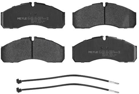 MEYLE 025 291 6020/W Brake pad set