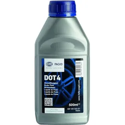 Hella Bremsflüssigkeit DOT 4 Brake Fluid 500 ml