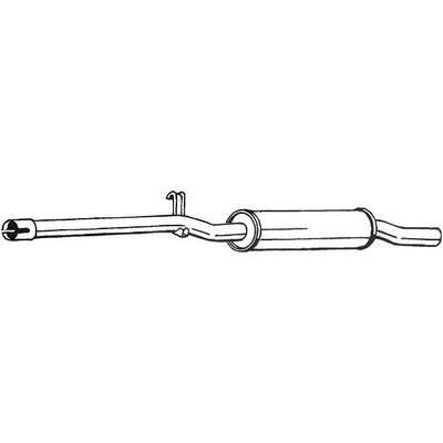 Bosal Mittelschalldämpfer [Hersteller-Nr. 233-233] für VW