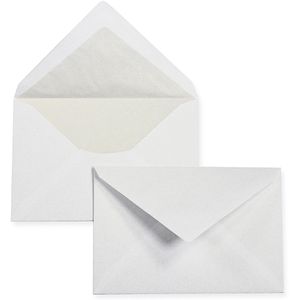 tatmotive Briefumschläge weiß, C6, ohne Fenster, nassklebend, 100g/m², 250 Stück
