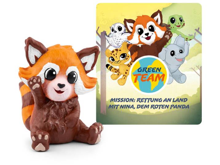 tonies Green Team Mission - Rettung an Land mit Nina dem roten Panda (Deutsch)