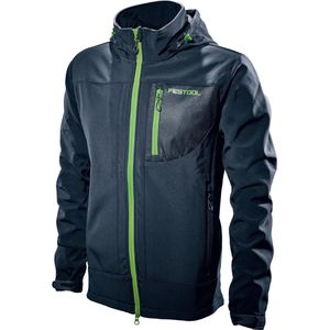 Festool Arbeitsjacke Softshell-Jacke Herren,204060, Softshelljacke, blau, wasserdicht, Größe XXL